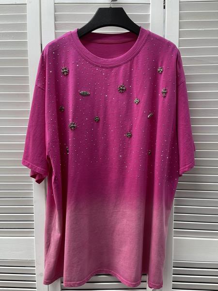 Футболка Karon (one size) 6134 pink (лето)