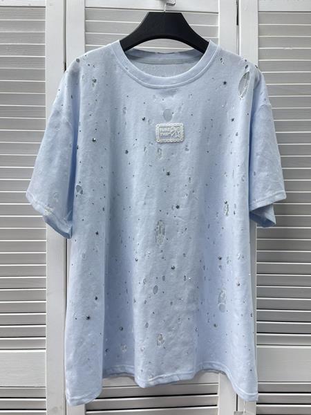 Футболка Karon (one size) 6147 l.blue (лето)