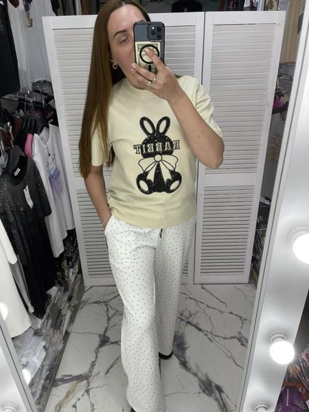 Футболка Karon (one size) 8219 l.beige (лето)