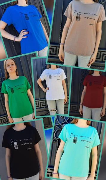 Футболка Newe (2XL-3XL) NW583 wine (лето)