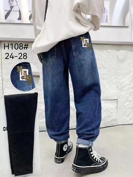 Джинсы Фунтик (6-10) H108 navy (деми)