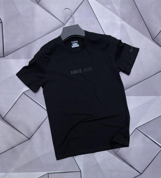 Футболка Rassul (S-2XL) 6243 black (лето)