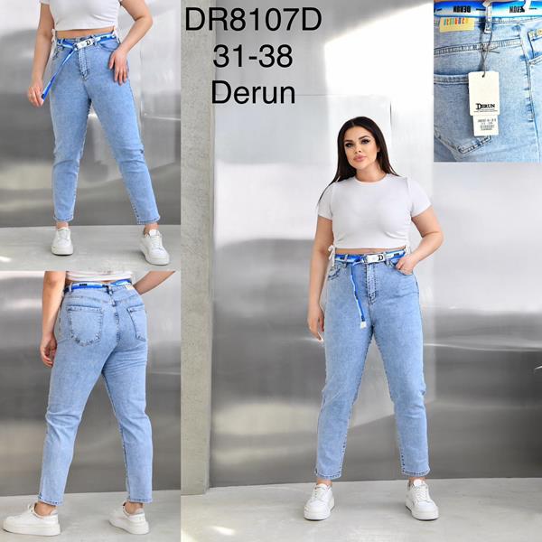 Джинсы Hoan (31-38) DR8107D l.blue (деми)