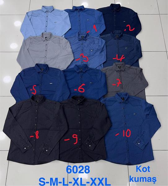 Рубашка Mary Poppins (S-2XL) 6028-3 blue (деми)