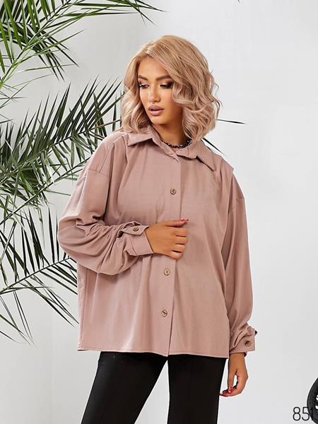 Рубашка WideRange (42-52) 851 beige (деми)