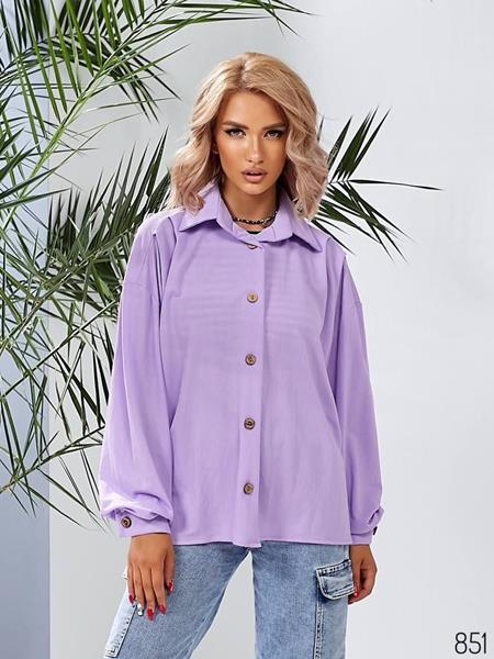 Рубашка WideRange (42-52) 851 lilac (деми)