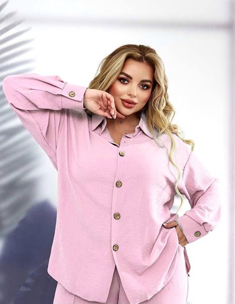 Рубашка WideRange (44-58) 863 pink (лето)