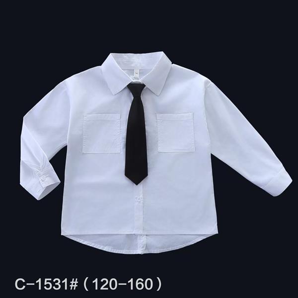 Рубашка Фунтик (6-10) C1531 white (деми)