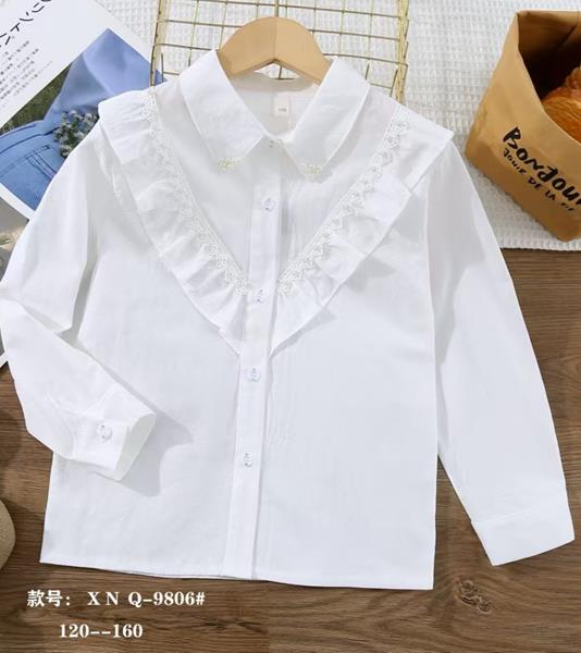 Блузка Фунтик (8-12) Q9806 white (деми)