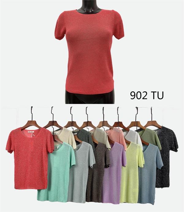 Футболка KissMe (XL-3XL) 902TU mix (лето)