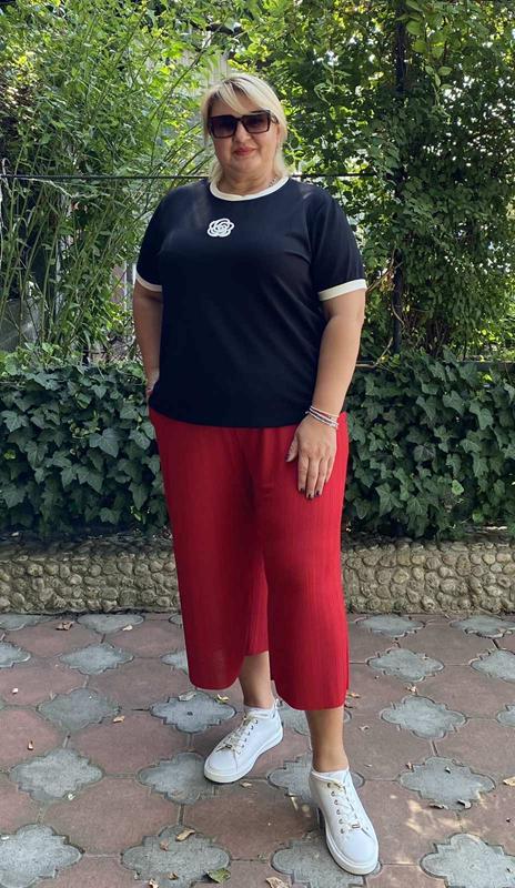 Бриджи Vanda (50-60) 320 red (лето)