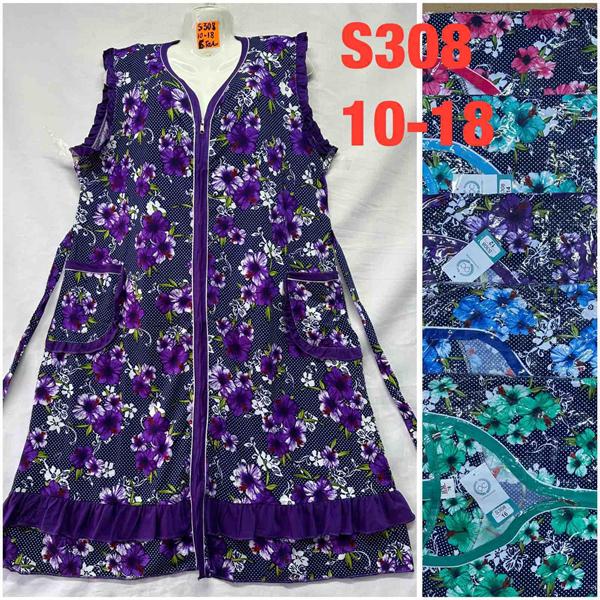 Халат Vanda (10XL-18XL) S308 mix (лето)