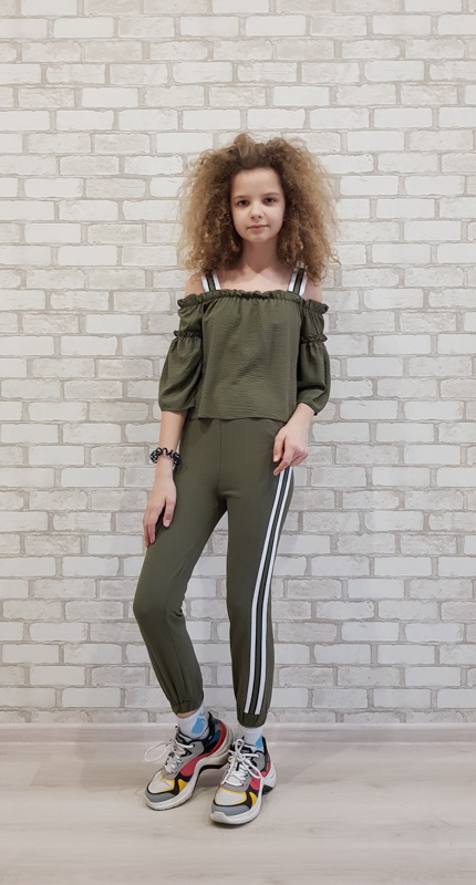 Костюм Gold Kids (134-164) 9030 khaki (лето)