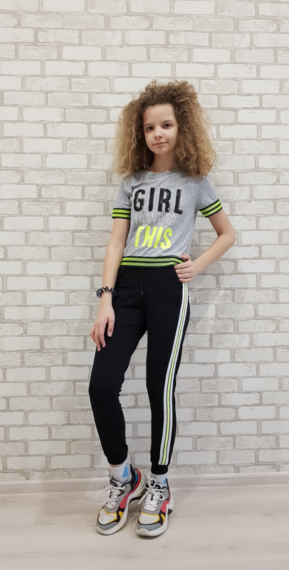 Костюм Gold Kids (134-164) 90889106 grey (лето)