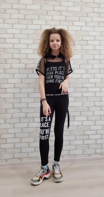 Костюм Gold Kids (134-164) 9183-9201 white (лето)