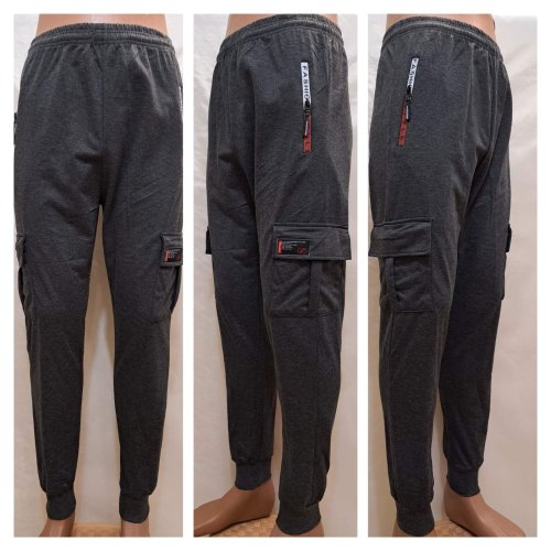 Штаны спорт Giang (XL-5XL) 108 grey (деми) Giang 108 grey
