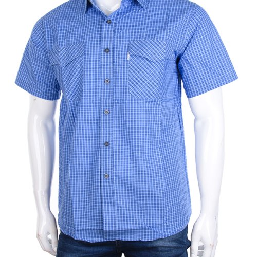 Рубашка Logaster (XL-5XL) A721 blue (лето) Logaster A721 blue