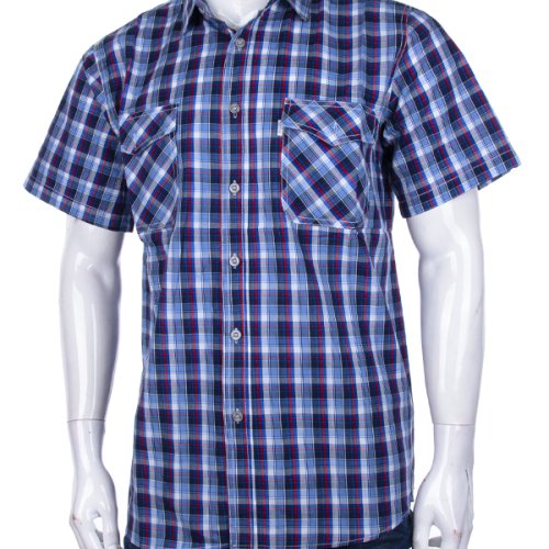 Рубашка Logaster (XL-5XL) A716-5 blue (лето) Logaster A716-5 blue