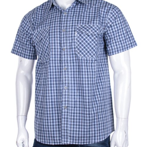 Рубашка Logaster (XL-5XL) A720-3 blue (лето) Logaster A720-3 blue