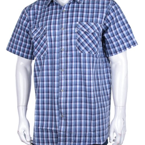 Рубашка Logaster (XL-5XL) A720-5 blue (лето) Logaster A720-5 blue