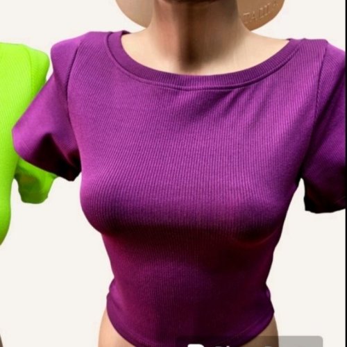 Топ Prenses (S-2XL) RL1036 purple (лето) Prenses RL1036 purple