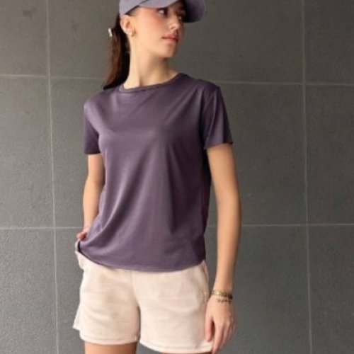 Футболка Prenses (S-2XL) RL1043 d.grey (лето) Prenses RL1043 d.grey