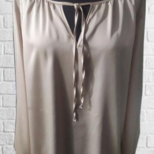Блузка H&S (M-2XL) 505 beige  (деми) H&S 505 beige 