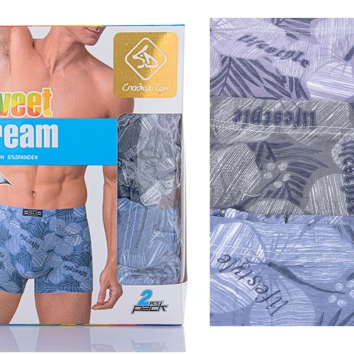 Трусы Obuv OK2 (L-3XL) A1112 mix (08774) (лето) Obuv OK2 A1112 mix (08774)