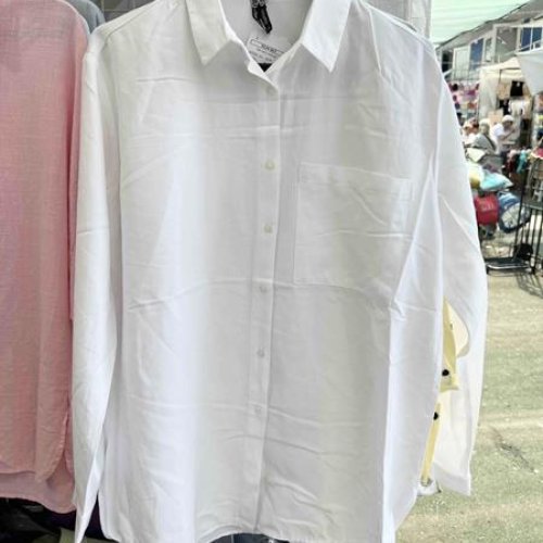 Рубашка New Season (S-L) 5124 white (деми) New Season 5124 white