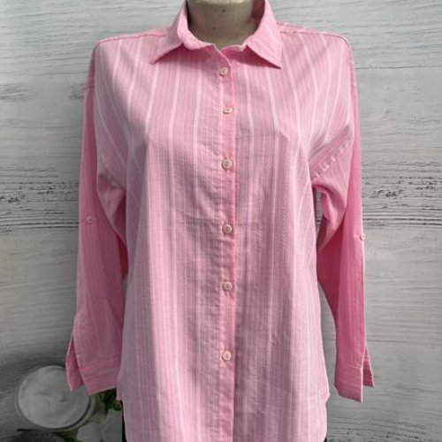 Рубашка New Season (S-XL) 1034 pink (деми) New Season 1034 pink