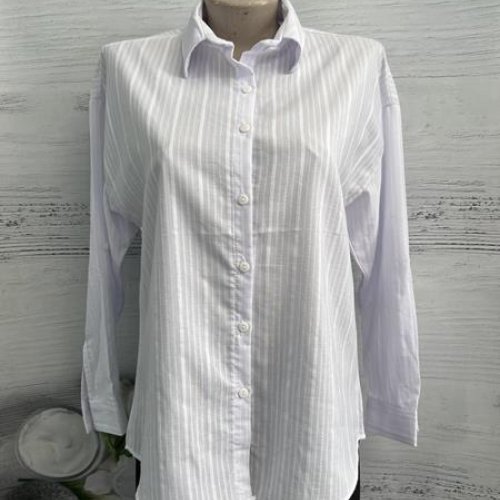 Рубашка New Season (S-XL) 1035 white (деми) New Season 1035 white