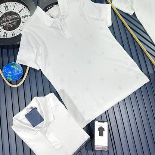 Футболка 2BRO (M-2XL) BR489 white-l.grey (лето) 2BRO BR489 white-l.grey