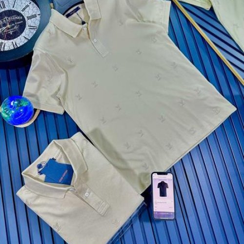 Футболка 2BRO (M-2XL) BR492 beige (лето) 2BRO BR492 beige