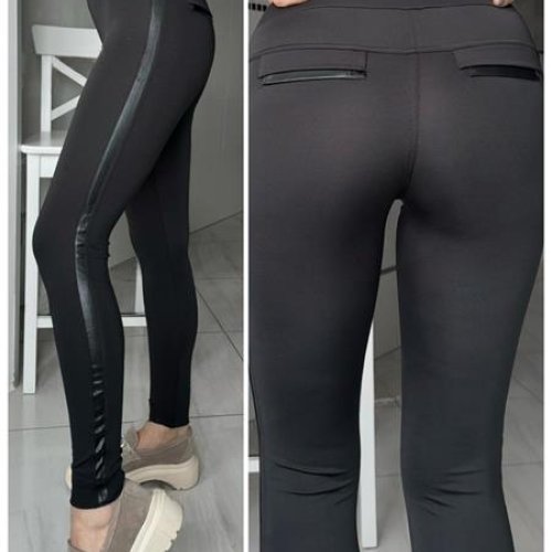 Лосины Sport style (XL-4XL) 50146 black (деми) Sport style 50146 black