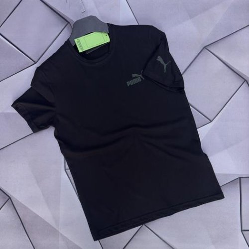 Футболка Rassul (S-2XL) 4840 black (лето) Rassul 4840 black