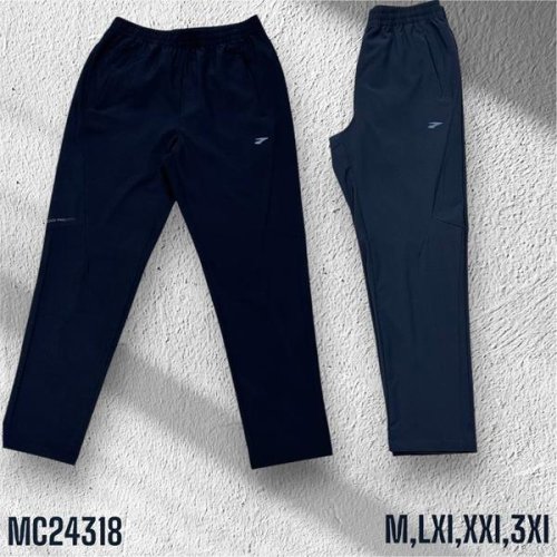 Штаны спорт 2BRO (M-3XL) MC24318 black (лето) 2BRO MC24318 black