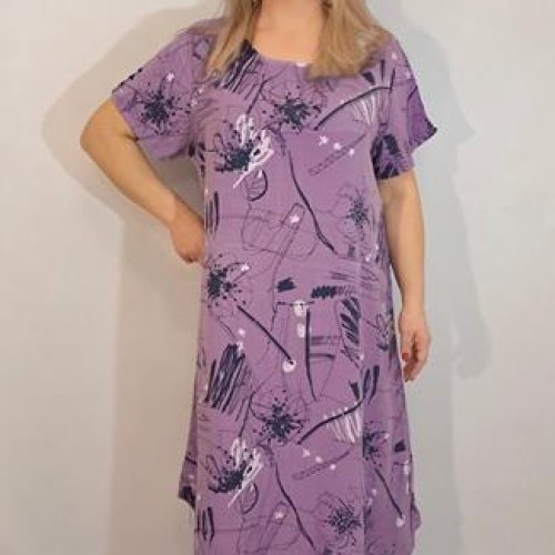 Платье Romeo life (52-56) 1515 purple (лето) Romeo life 1515 purple