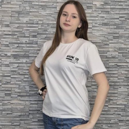 Футболка Newe (L-XL) NW352 white (лето) Newe NW352 white