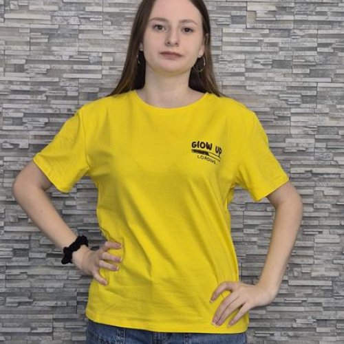 Футболка Newe (L-XL) NW354 yellow (лето) Newe NW354 yellow