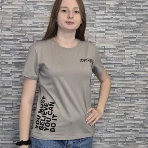 Футболка Newe (S-M) NW356 grey (лето) Newe NW356 grey