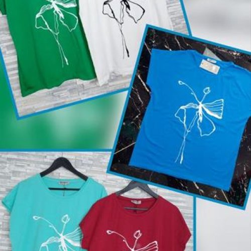 Футболка Newe (2XL-3XL) NW383 l.blue (лето) Newe NW383 l.blue