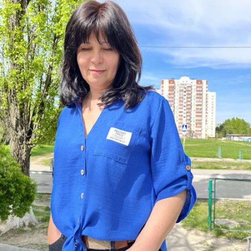 Блузка LIArt (46-54) 849 blue (лето) LIArt 849 blue