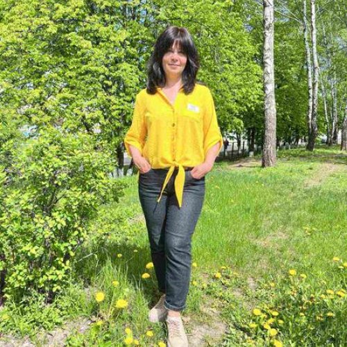 Блузка LIArt (46-54) 849 yellow (лето) LIArt 849 yellow