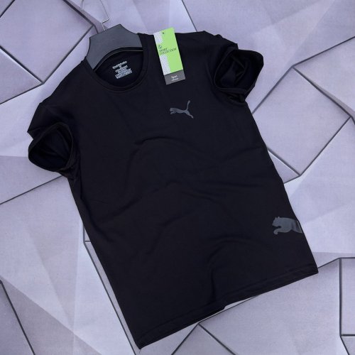 Футболка Rassul (S-2XL) 5820 black (лето) Rassul 5820 black