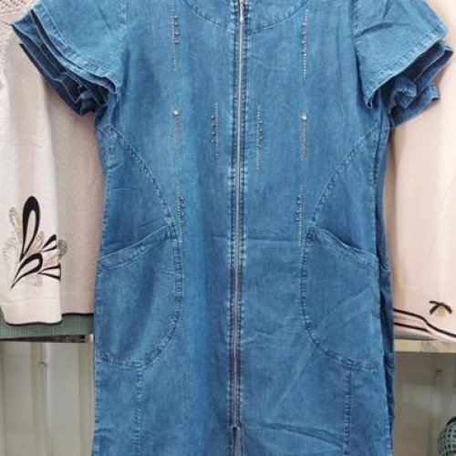 Халат Julia (44-52) JL12 l.blue (лето) Julia JL12 l.blue