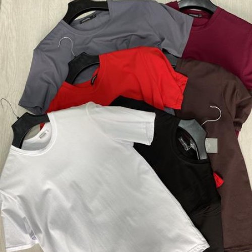 Футболка Zalov (L-2XL) ZV195 grey (лето) Zalov ZV195 grey