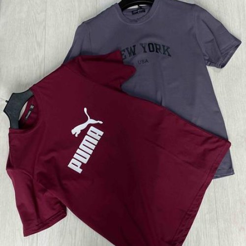 Футболка Zalov (L-2XL) ZV198 grey (лето) Zalov ZV198 grey