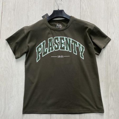 Футболка Zalov (S-XL) ZV216 khaki (лето) Zalov ZV216 khaki
