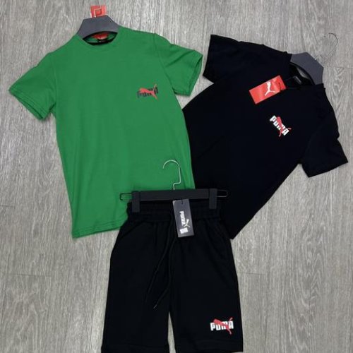 Костюм MirWear kids (13-17) 272-3 green-black (13-17) (лето) MirWear kids 272-3 green-black (13-17)