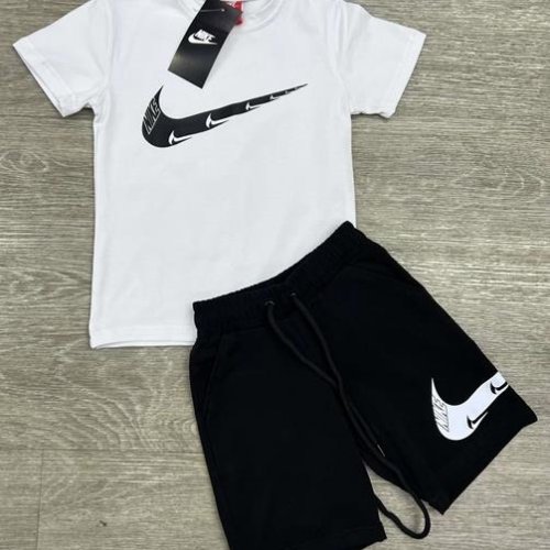 Костюм MirWear kids (4-8) 287-1-1 white-blue (лето) MirWear kids 287-1-1 white-blue